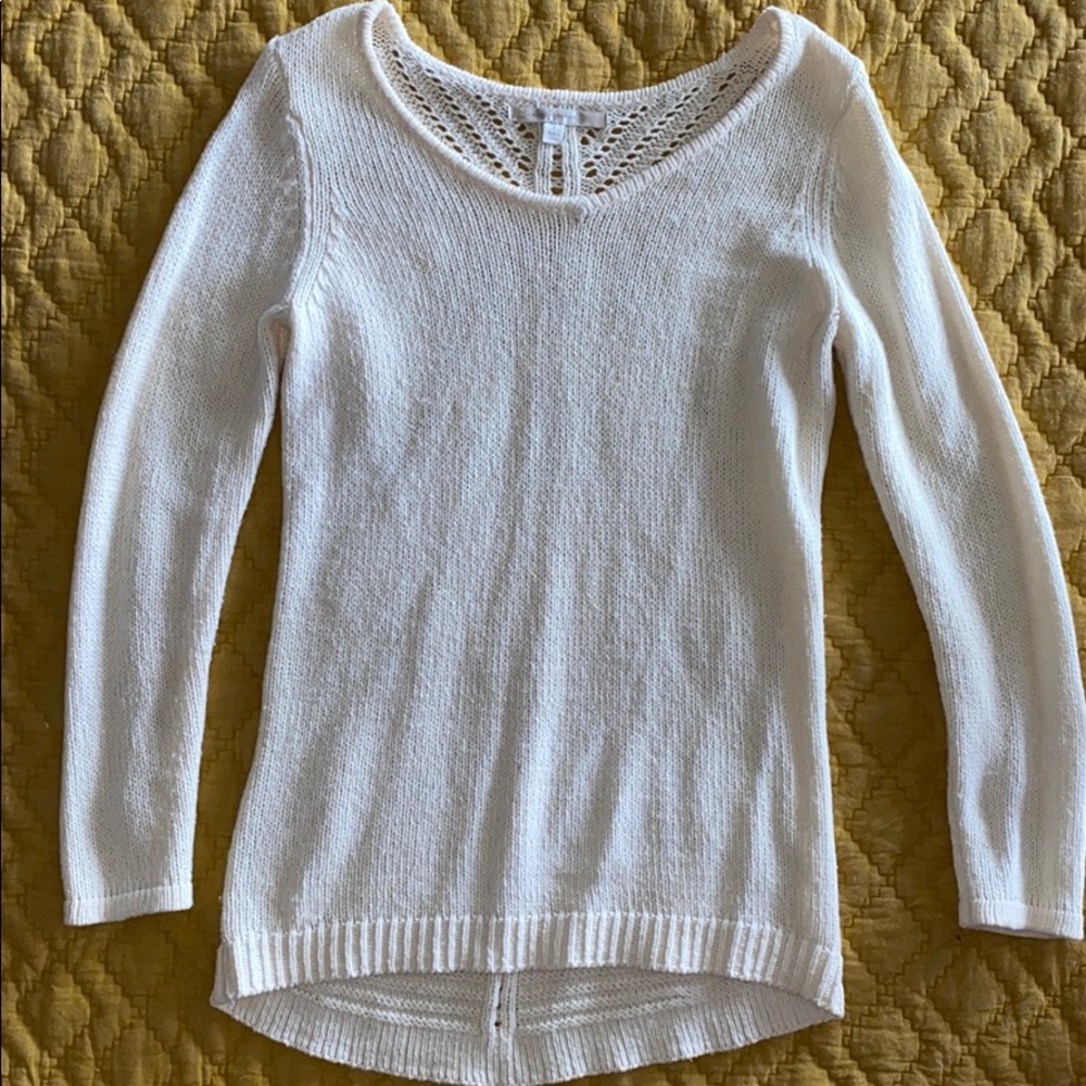 White Sweater Top